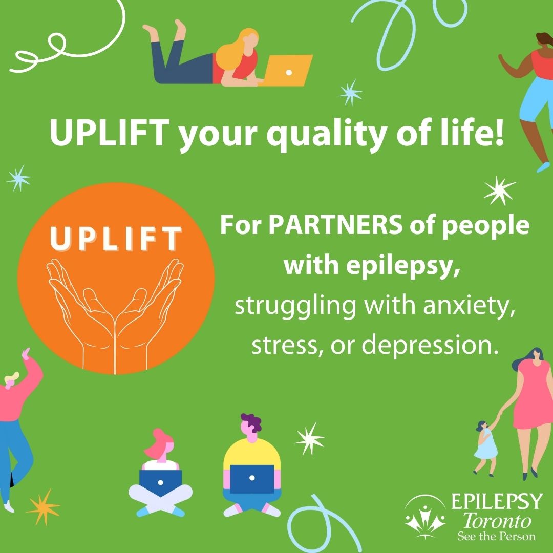 graphics of people on laptops, walking and dancing