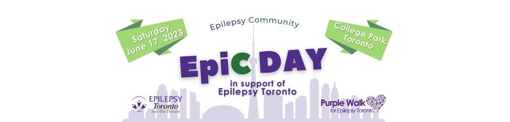Toronto skyline with EpiC Day logo