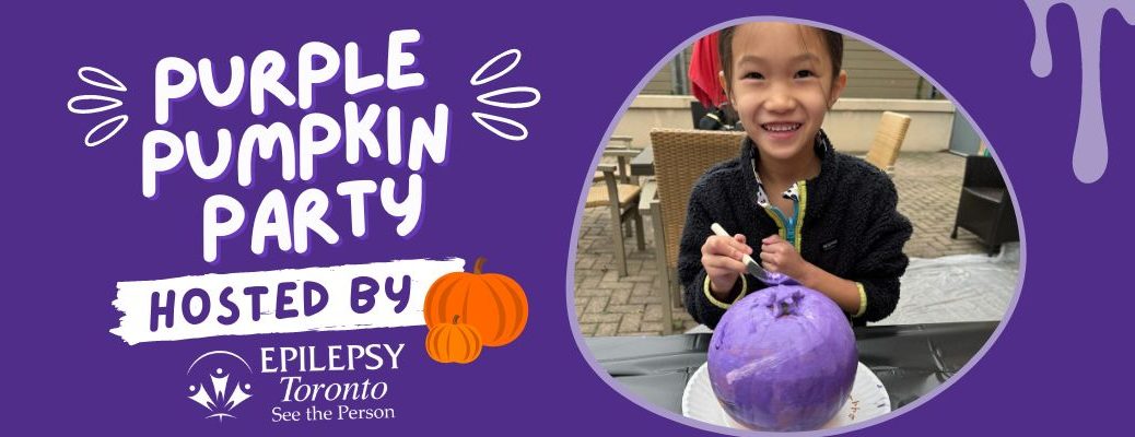 Purple Pumpkin Party, Epilepsy Awareness