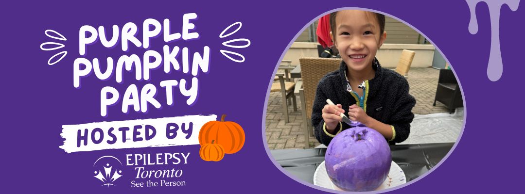 Purple Pumpkin Party, Epilepsy Awareness