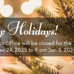 Epilepsy Toronto Office Closed for the Holidays