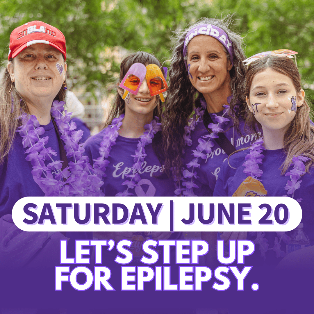Image, showing the Purple Walk, Saturday June 20, walk for Epilepsy.
